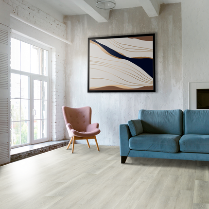 Lennus 7mm Hybrid Flooring - Luna Grey (2.23 sqm)