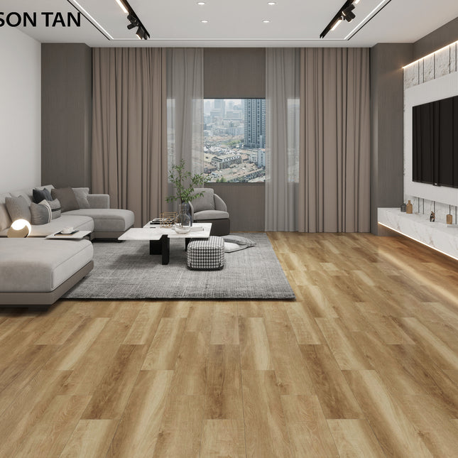 Lennus 8mm Hybrid Flooring - Maison Tan (1.79 sqm)